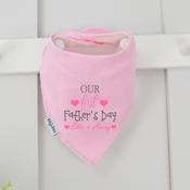 Personalised Father's Day Billy's Bib-Our First image