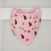 Billy's Bib-Hedgehog Pink Bib image