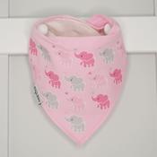 Billy's Bib-Elephant Pink Bib image