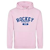 HOCKEY Pink Hoodie image