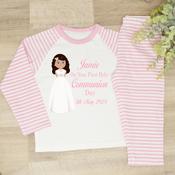 Personalised Kids Communion Pyjamas-New Design Communion Girl