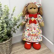 Personalised Rag Doll - Flowers and Fruit