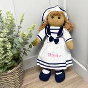 Personalised Rag Doll - Sailor