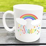 Personalised Mug-Rainbow Name image