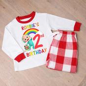 Personalised Kids Pyjamas-Coco (Blue)