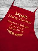 Personalised Apron-Mum Makes The Best(Leaf)