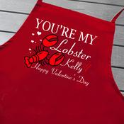 Personalised Valentines Apron-Lobster image