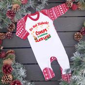 Personalised Christmas Baby Gro-Toy Show Do Not Disturb (Multiple Designs) image