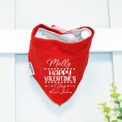 Personalised Valentine's Billy's Bib-Happy Valentines image