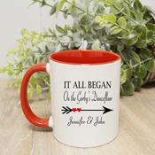 Personalised Valentine’s Mug-It All Began (Your Place) image