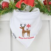 Personalised Christmas Billy’s Bib-Reindeer Bird