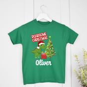 Roarsome-Green T-Shirt (0-3 months up to 2-3 years)