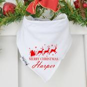 Personalised Christmas Billy’s Bib -Merry Christmas