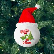 Rawr-Personalised Fabric Christmas Decoration