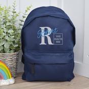 Personalised School Bag-Your Own Character (Holds 12 Litres) image