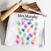 Personalised School Fundraiser Towel-Hand Prints image