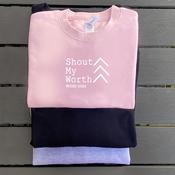 WDSD Sweatshirt-Shout My Worth (Adult) image