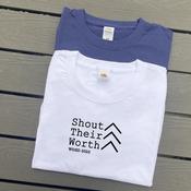 WDSD T-Shirt-Shout Their Worth (Adult)