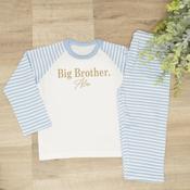 Personalised Sibling Kids Pyjamas-Big Brother-Classic image