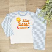 Personalised Holiday Pyjamas-First Holiday (Crab) image