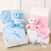 Teddy Hamper set-All Items Personalised