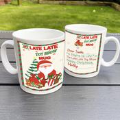 Personalised Toy Show Christmas Mug - Toy Show Postcard image