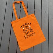 Personalised Orange Trick Or Treat Bag-Just A Bunch Of Hocus Pocus