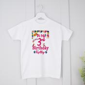 Personalised Kids Birthday T-Shirt-Carnival image