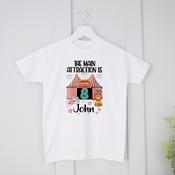 Personalised Kids Birthday T-Shirt-Circus image