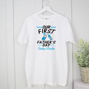 Personalised Father's Day Adult T-Shirt-Bottles