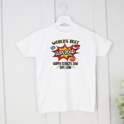 Personalised Father's Day T-Shirt-Superdad image