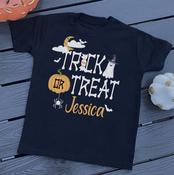 Personalised Halloween T-Shirt-Trick Or Treat image