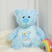 Personalised Teddy-All Details Bee Pink or Blue (Pick Your Teddy)