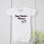 Personalised Valentines Vest-Love Me xx