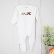 Personalised Pride Baby Grow-Pride image