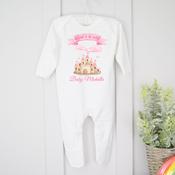 Personalised Baby Grow-Welcome To The World Magical image