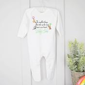 Personalised Baby Grow-The Smallest Things Winnie image