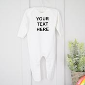 Personalise Your Own Baby Gro - Create Your Own Design image
