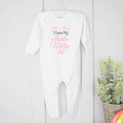 Personalised Baby Grow-I Love My (Who you want) image