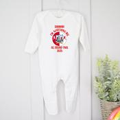 Personalised Sport Baby Grown-Shhh (All Ireland) image