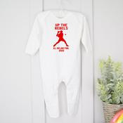 Personalised Sport Baby Grown-REBELS/UP TIPP (All Ireland)
