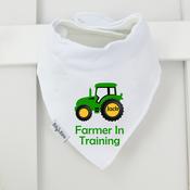 Personalised Billy's Bib-Farmer In Training