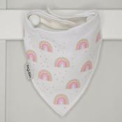 Billy's Bib-Rainbow White Bib image