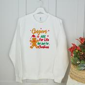 Christmas Adult Sweatshirt-Gingers Are For Life