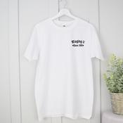 Personalised Father's Day Adult T-Shirt-Dad-Winging It image