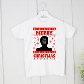 Your Character Christmas-White T-Shirt