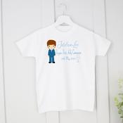 Personalised Communion T-Shirt-Communion Boy image