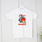 Personalised Kids Birthday T-Shirt-Farm image