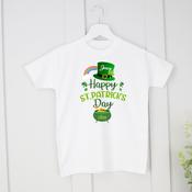 Personalised St.Patrick's Day T-Shirt-Pot Of Gold image