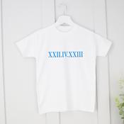 Personalised Confirmation T-Shirt-Numerals image